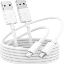 Car Carplay Cable for iPhone 15/16 Charger Cord,USB A to USB C Fast Charging Cable 3FT 2Pack Compatible for Apple 16 Pro Max/15 Plus/for IPad Pro 12.9
