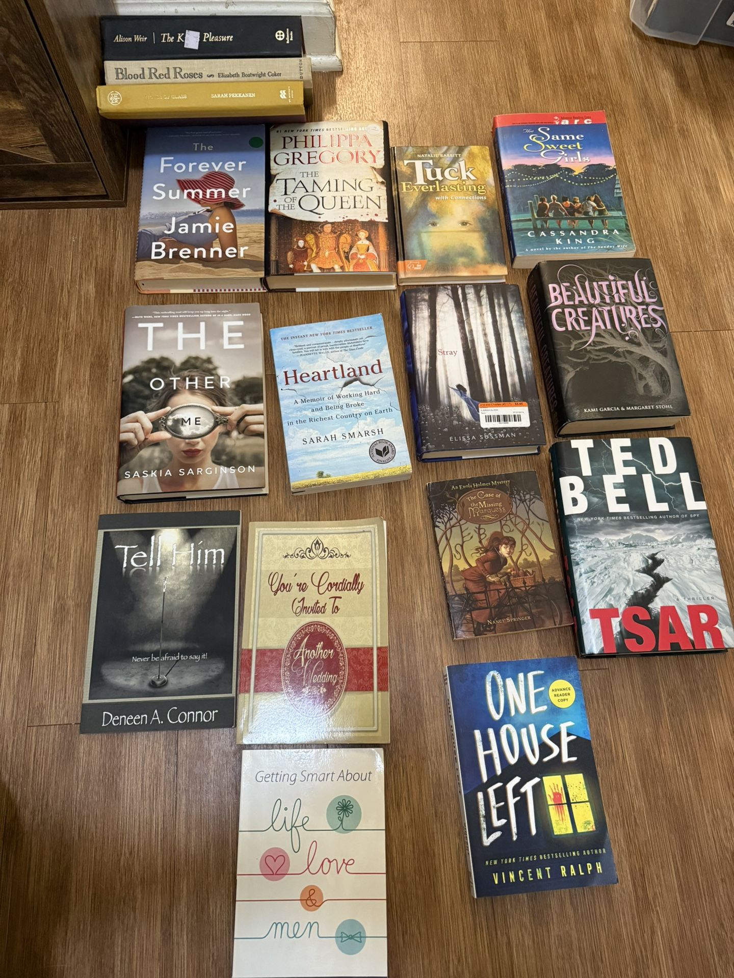 Books $3 Each