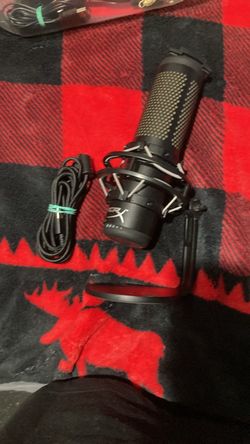 HyperX Condenser Microphone with Stand and Cable