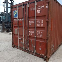 20ft Wind & Water Tight Shipping Containers For Sale 