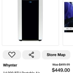 whynter 14,000 btu air conditioner