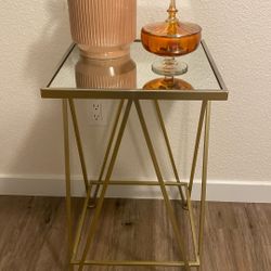 Mirror Side Table