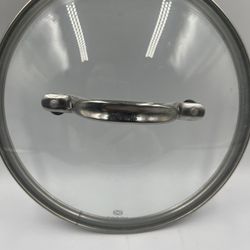 Calphalon Pan / Pot Lid 8.5” Glass And Stainless Steel 