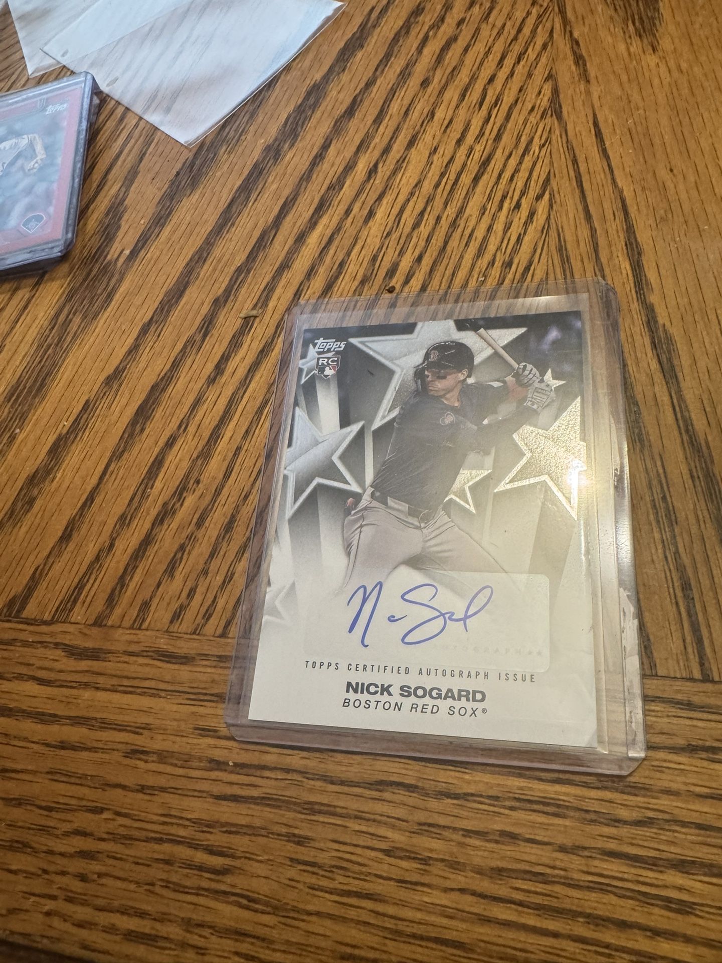 Rookie Auto Nick Sogard