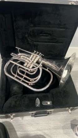 Kanstul Marching French Horn 285 Silver