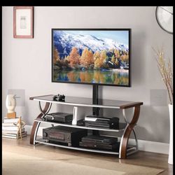 54in Brown Cherry 3-In-1 TV Stand By: Whalen