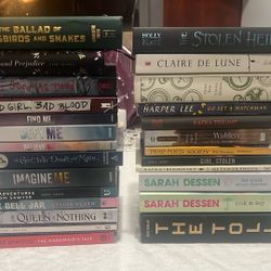 25 books Including Sci-Fi, YA, Fantasy, Etc.