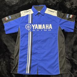 Authentic Yamaha Button Up Pit Shirt