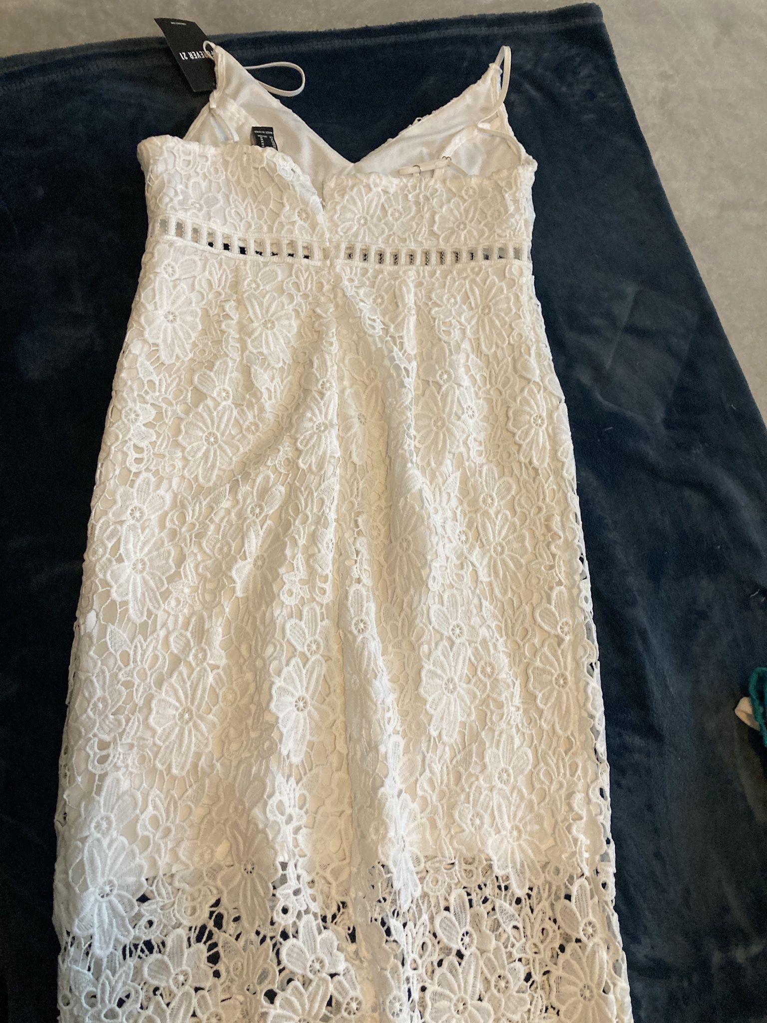 White New Dress Size m