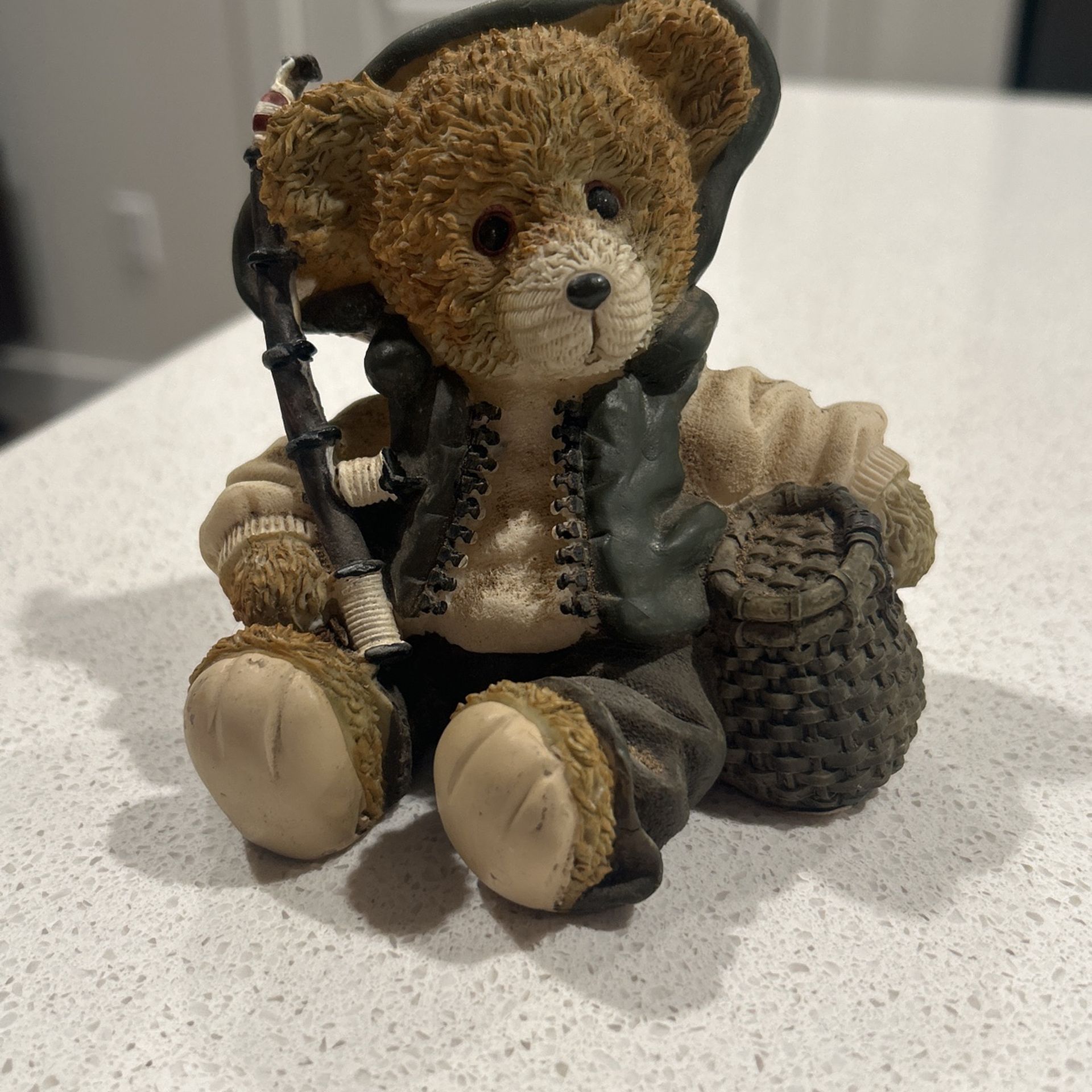 Vintage Bear Fishing