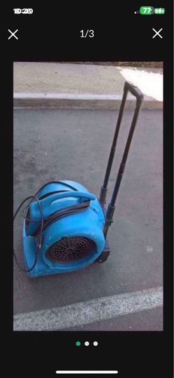 XPOWER P-830H 1 HP Air Mover with Telescopic Handle paid $355 + tax - $260