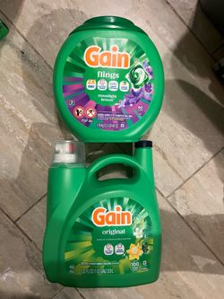 Detergente Gain 2 x $28