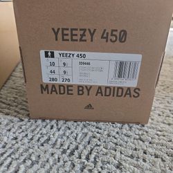 ADIDAS yeezy 450 Stone Grey size 10