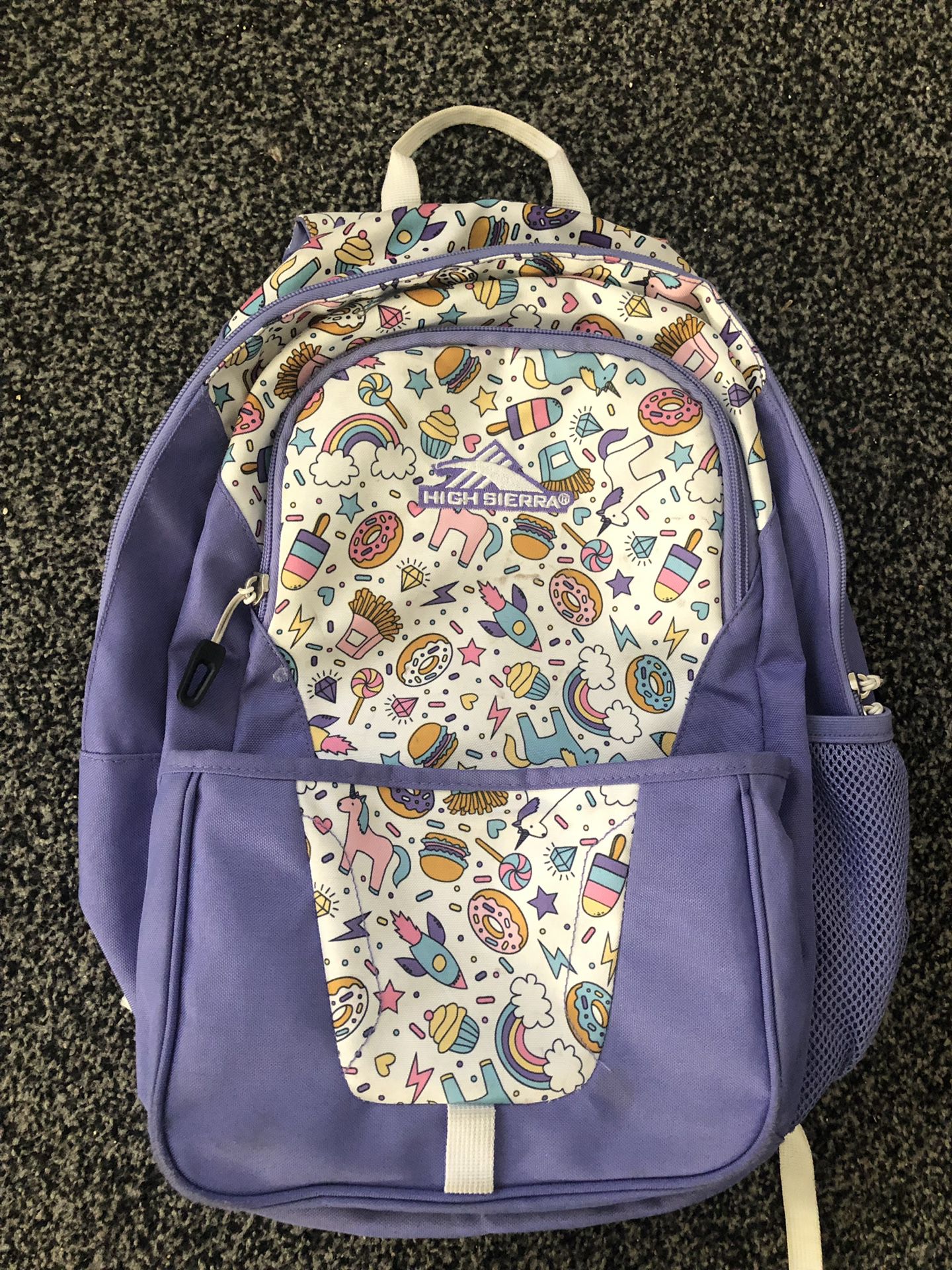 Unicorn girl backpack