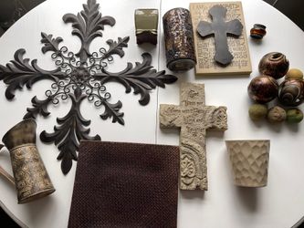 Household Decor and wall art - bronze, brown, earth tone