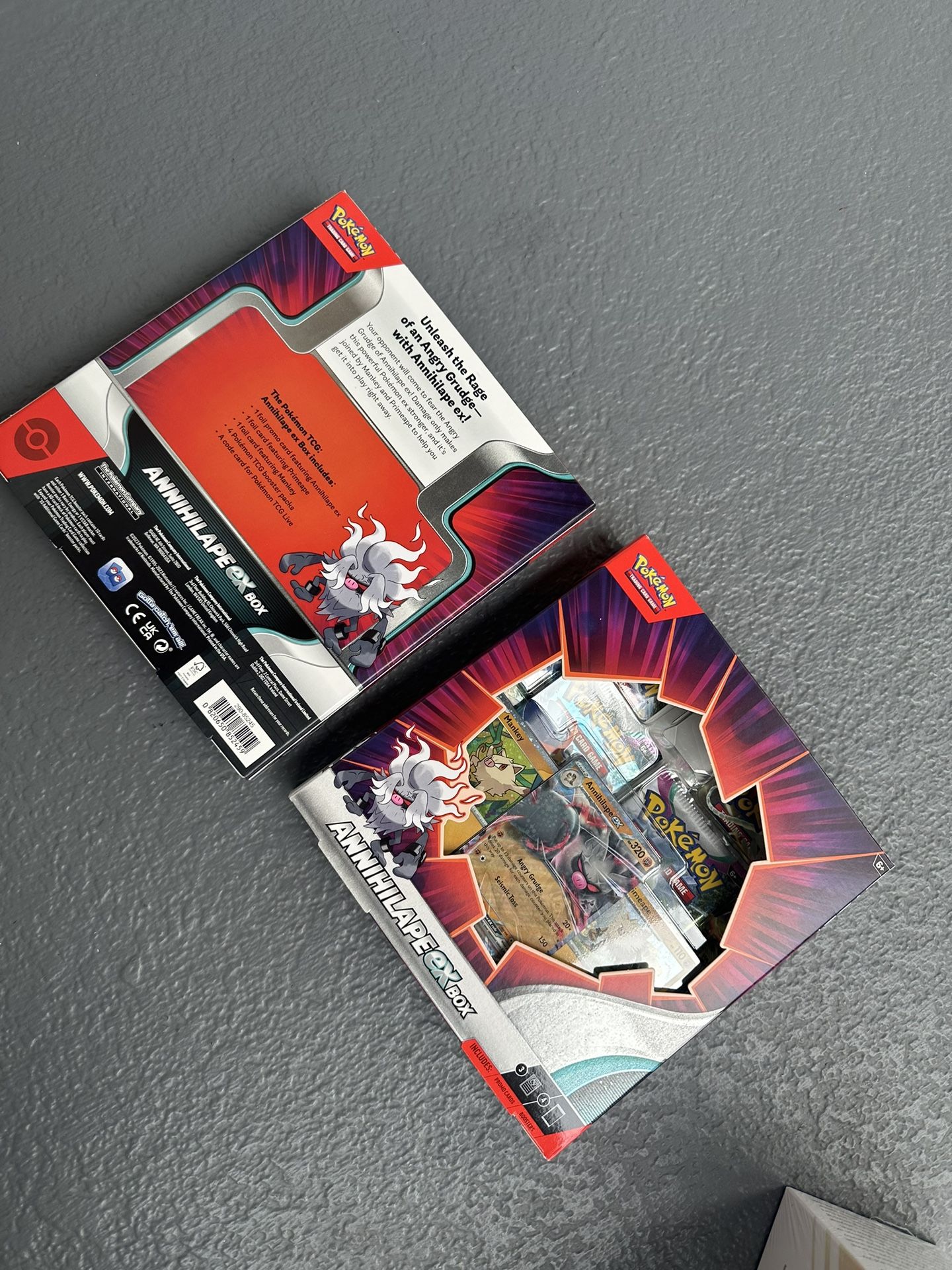 Annihilape EX Pokemon collections Box
