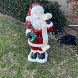 Santa Statue