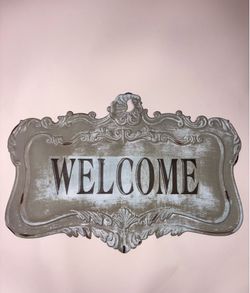 Kirkland’s Rustic Welcome Sign