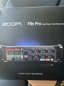 Zoom F8n Pro Multitrack Field Recorder