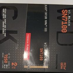 WD BLACK SN7100 M.2 2TB NEW