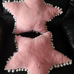 Pink Baby/Kids Star Pillow