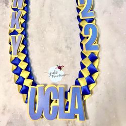 Graduation Leis Personalized