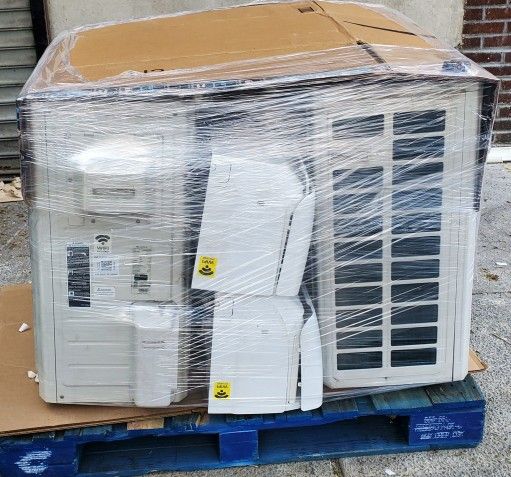 2x Gree AC Split Units 20,000btu Inside And Outside 