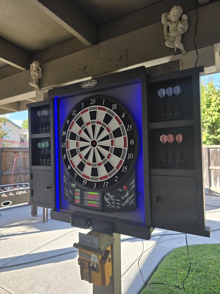 Dart Board With Lights
