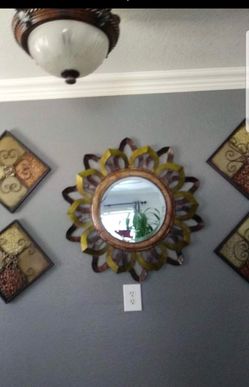Hermoso espejo de Home interior