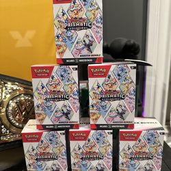 Pokemon Prismatic Booster Bundle