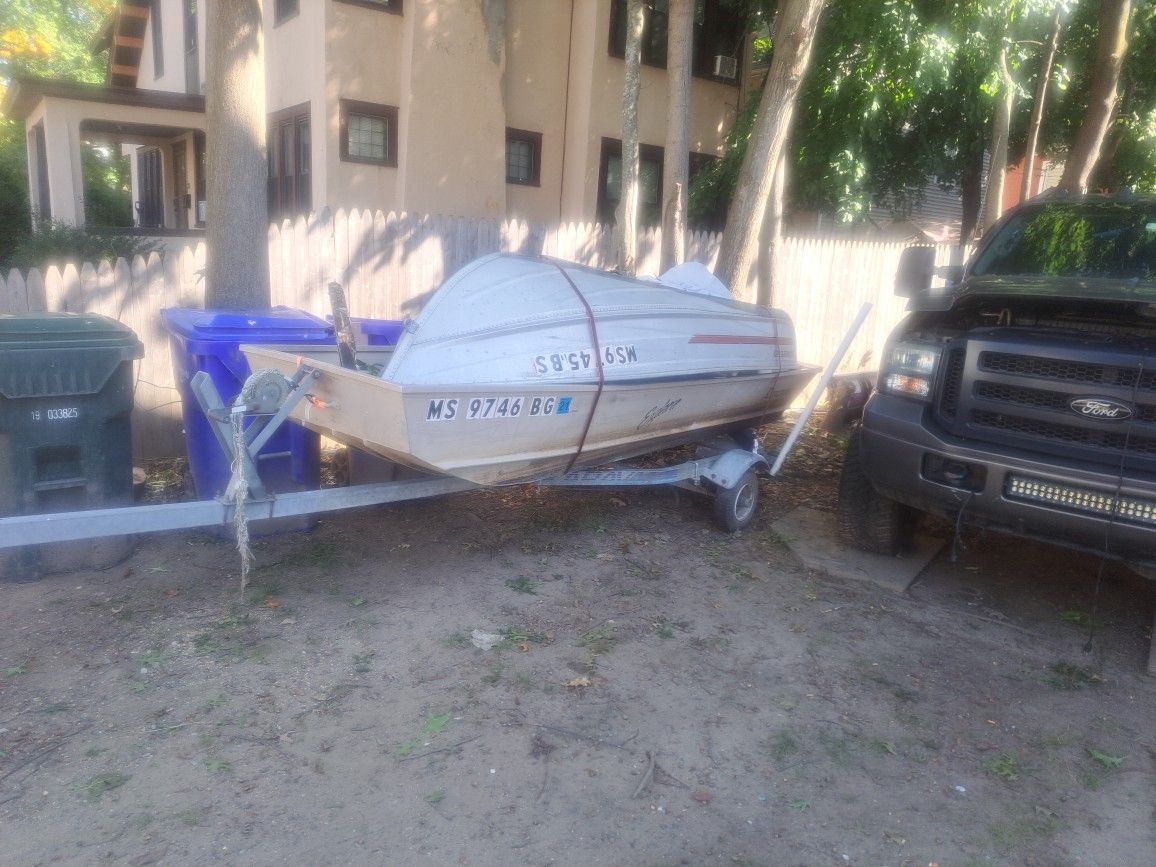 2 Aluminum Boats