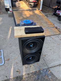 2 12s, amp, wiring kit