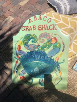 Pool decor or outside sign custom