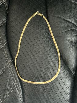 gold plated necklace