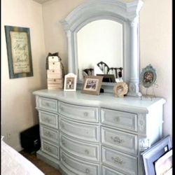 Antique 12 Drawer, Large Dresser