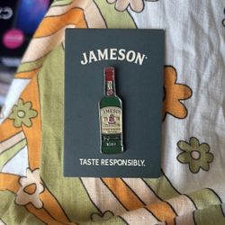 Jameson Whiskey Bottle Pin