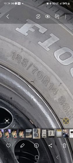 Tire Set With Rims