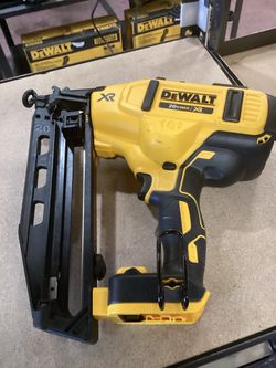 Dewalt 20V XR Brushless 16Ga Angle Finish Nailer  (Tool-Only) $290