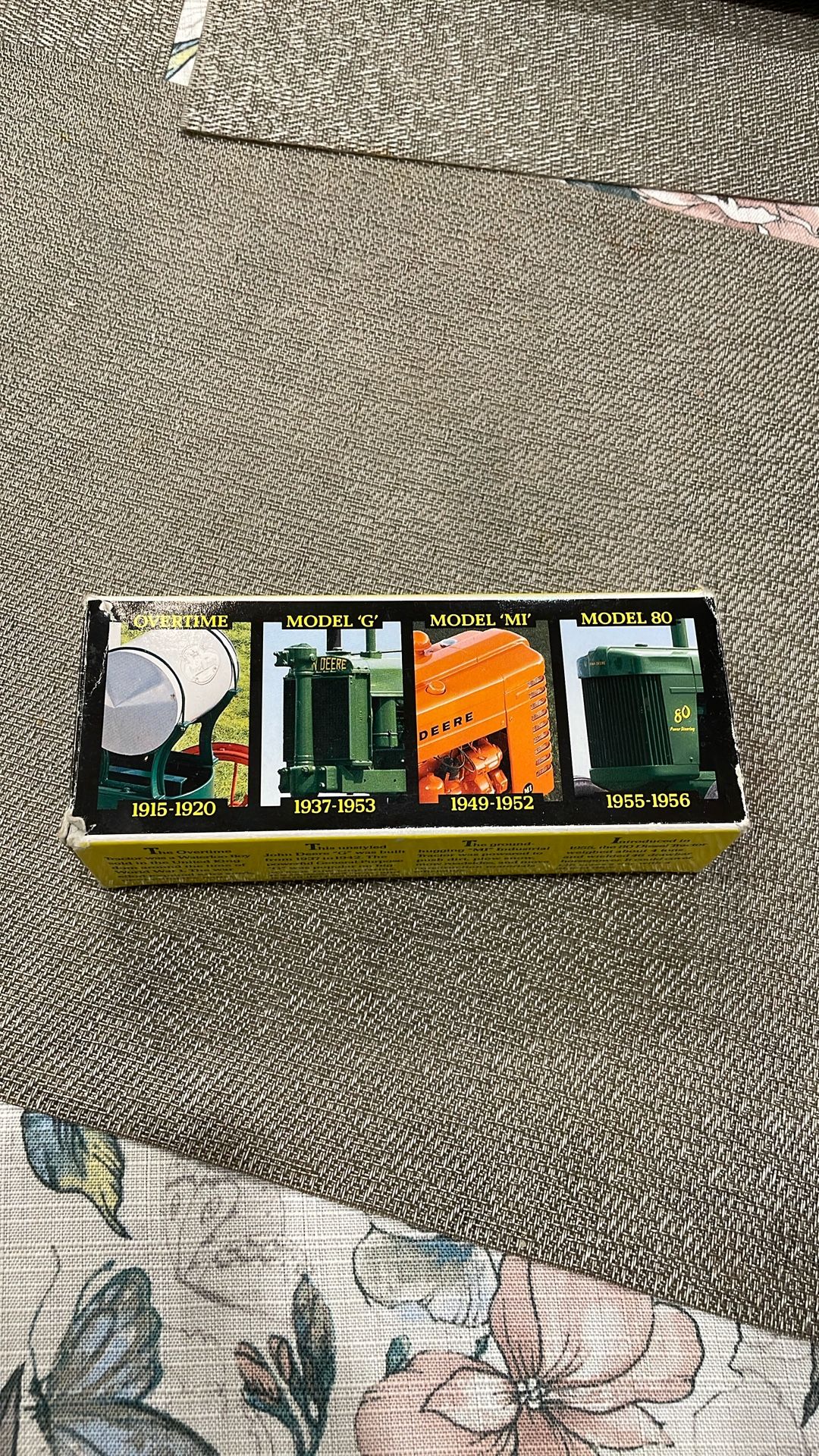 John Deere Historical 4 Piece Tractor Set