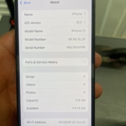 iPhone 13 (128gb) UNLOCKED 