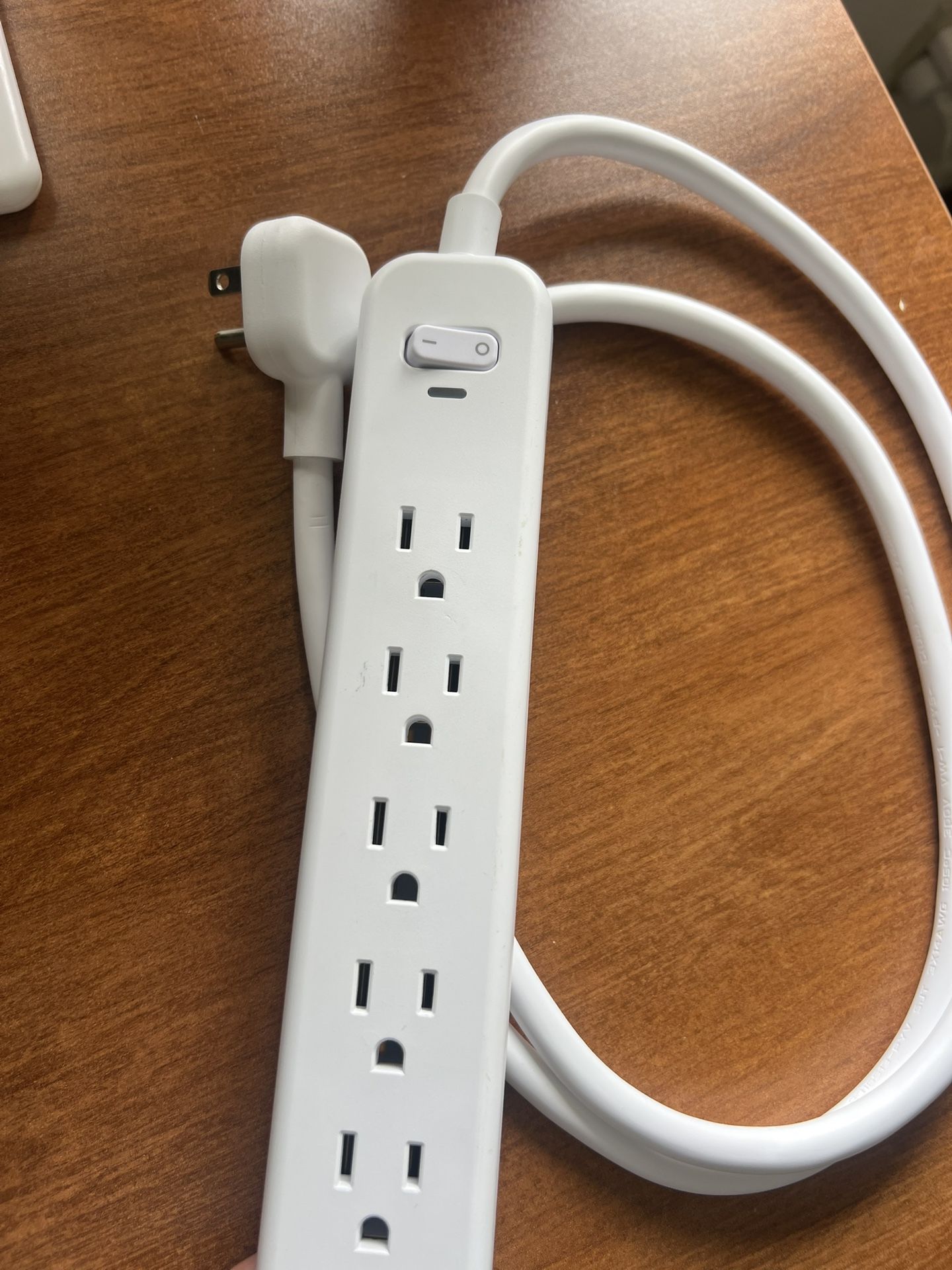 6-Outlet Surge Protector with 4' Extension