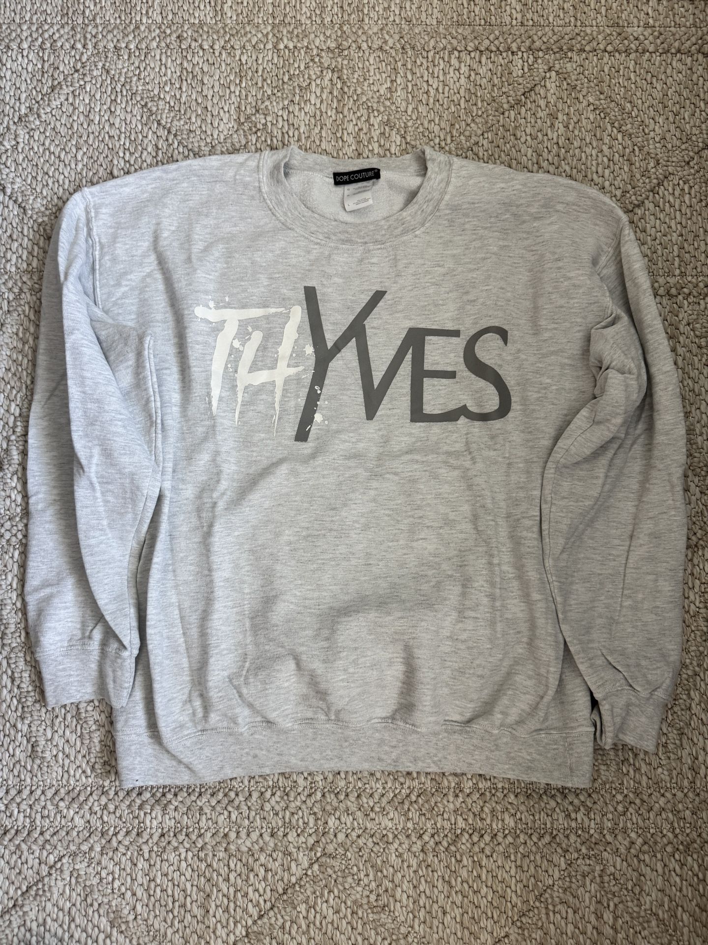 DOPE Couture ThYves Crewneck Sweatshirt Grey