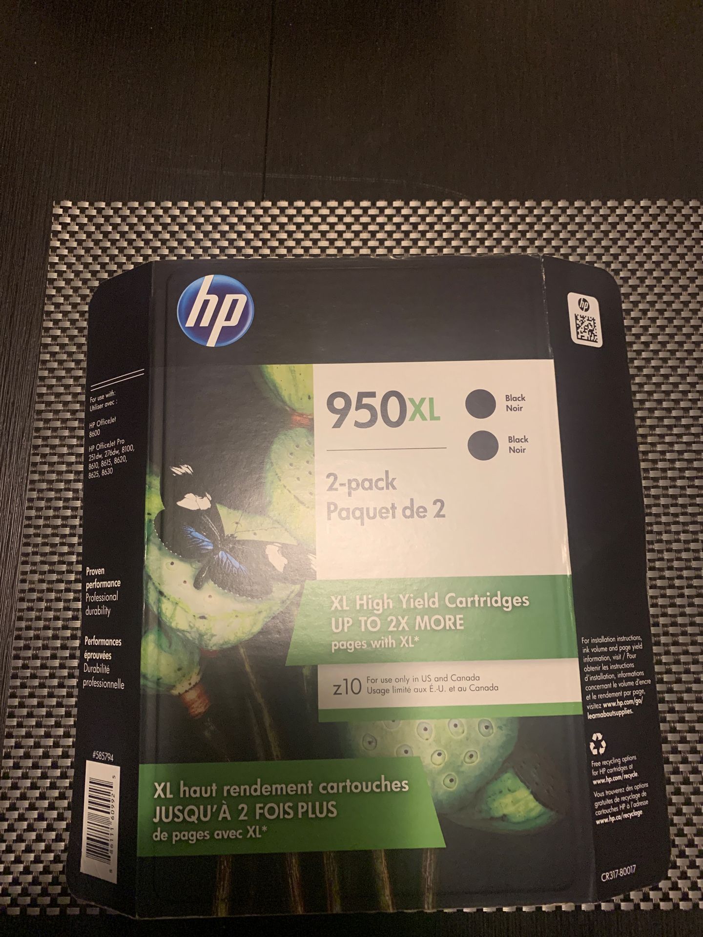 Hp 950xl black ink