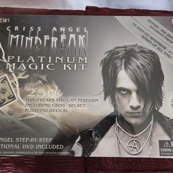 Criss Angel Mind Freak Platinum Magic Kit NEW-FACTORY SEALED