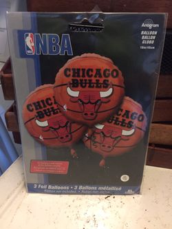 NBA Chicago Bulls Mylar Balloons
