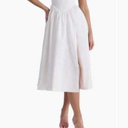 HOUSE OF CB Kelly Corset Midi Sundress