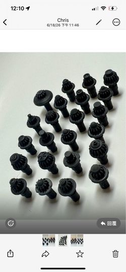 Beyblade X Custom Bit Collection -23 Piece Set (3D Printed ABS)