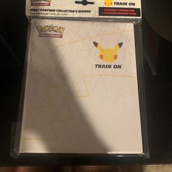 Pikachu V And First Partner Collectors Binder