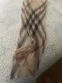 Burberry Chiffon rectangular Scarf