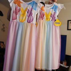 Easter Dresses Size 4/5 And 10/12 15.00 Each
